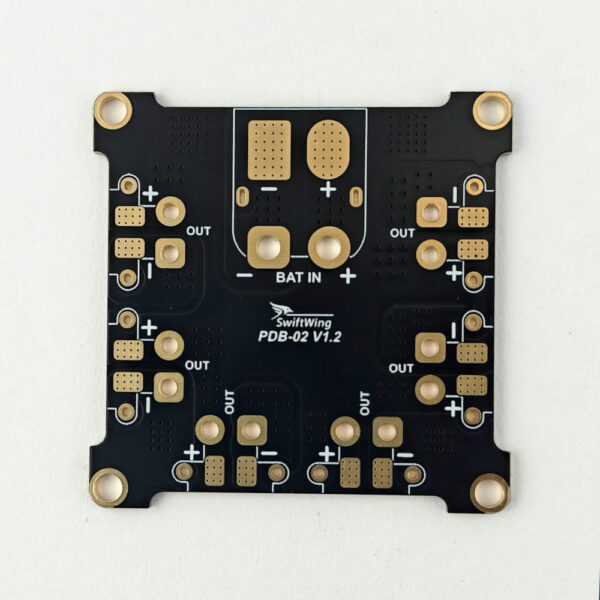 SwiftWing PDB02 – 3S–6S Direct Power Distribution Board