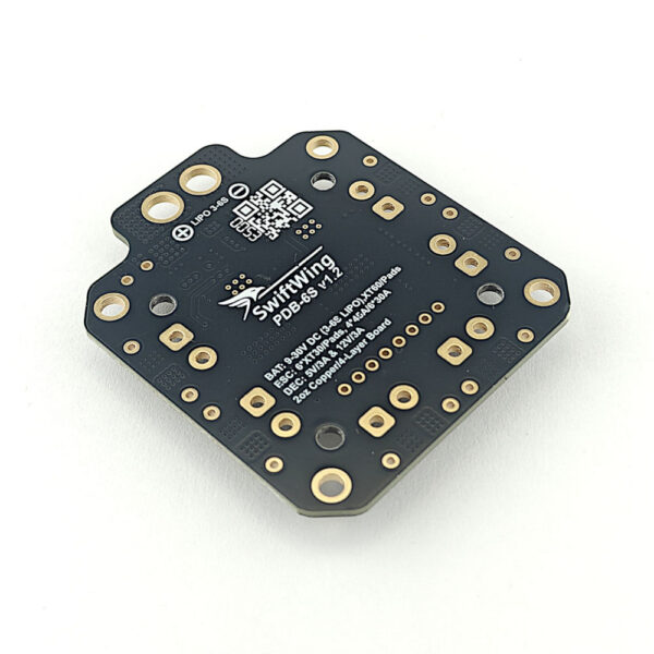 SwiftWing PDB 3S-6S 120A Power Distribution Board with 12V & 5V Buck