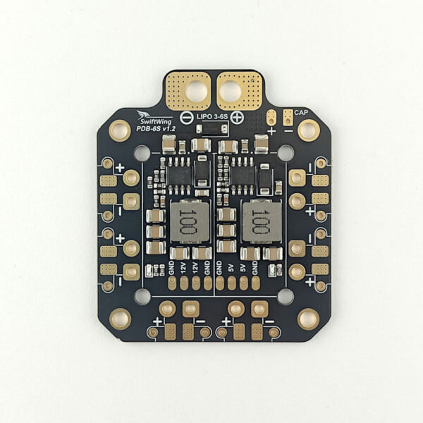 SwiftWing PDB 3S-6S 120A Power Distribution Board with 12V & 5V Buck