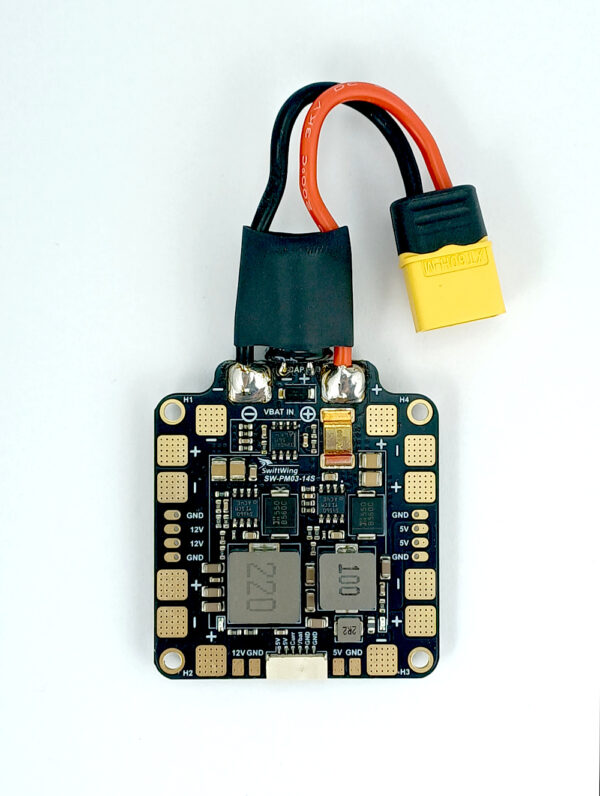 SwiftWing PM03-14S Integrated Power Module & Power Distribution Board (3S–14S, 120A)