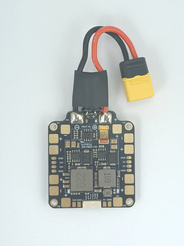 SwiftWing PM03-14S Integrated Power Module & Power Distribution Board (3S–14S, 120A)