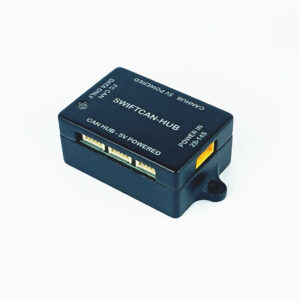 SwiftCAN-HUB – 6 Port Powered CAN Hub for ArduPilot, PX4 & DroneCAN Systems