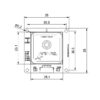 swiftwing-wdge-m9n-gnss-compass-dimensions SwiftWing EDGE-M9N GNSS & Compass Module | NEO-M9N, Taoglas Antenna, External LNA & SAW Filter